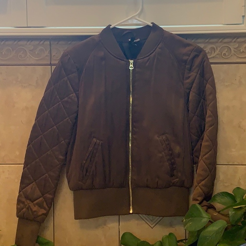 Brown Bomber Jacket